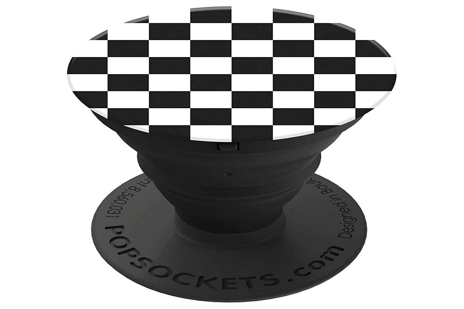 PopSockets Checker PopGrip | Black