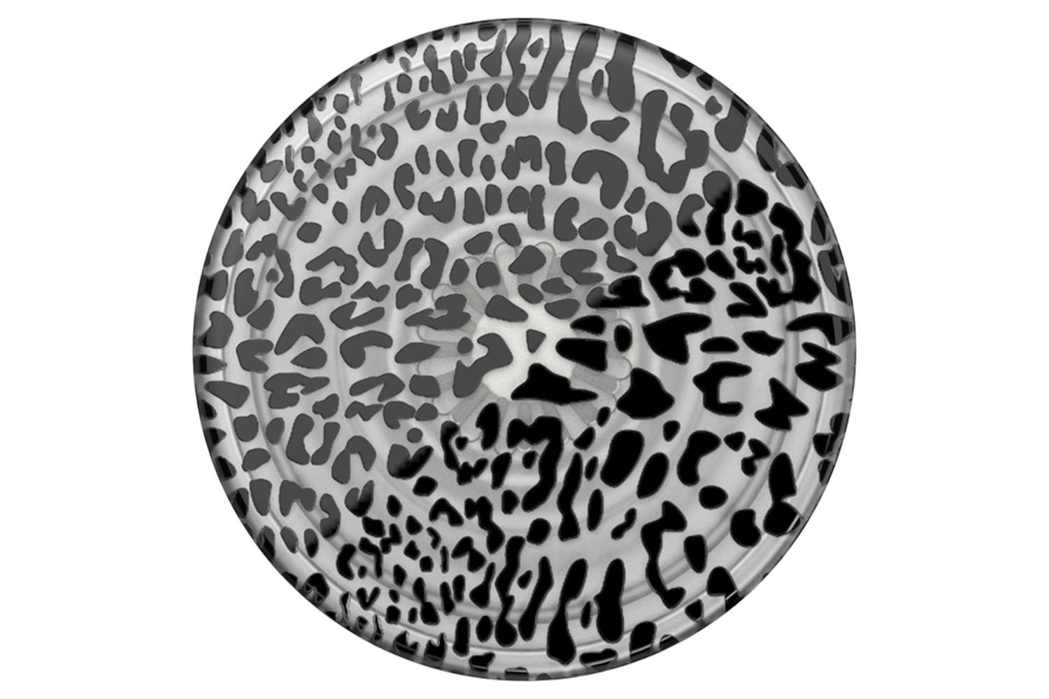 Popsocket PlantCore Translucent Leopard PopGrip | Black