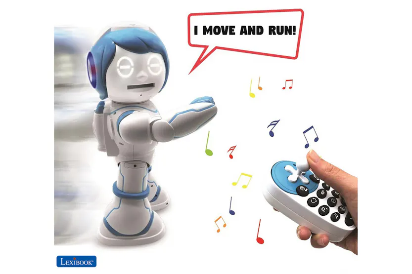 Lexibook ROB90EN Powerman Kid Educational and Bilingual English/Spanish Robot Lexibook ROB90EN Powerman Kid Educational and Bilingual English/Spanish Robot
