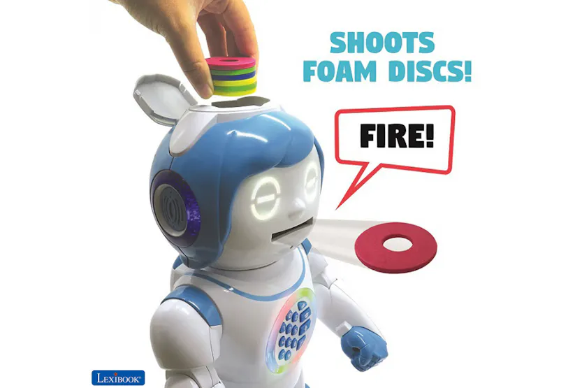Lexibook ROB90EN Powerman Kid Educational and Bilingual English/Spanish Robot Lexibook ROB90EN Powerman Kid Educational and Bilingual English/Spanish Robot