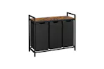Vasagle BLH301B01 Laundry Basket with 3 Compartments Vasagle BLH301B01 Laundry Basket with 3 Compartments