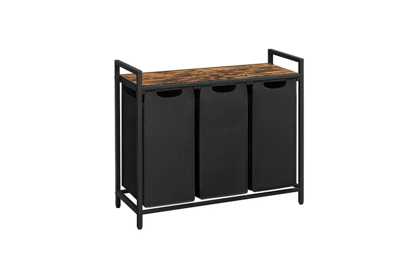 Vasagle BLH301B01 Laundry Basket with 3 Compartments Vasagle BLH301B01 Laundry Basket with 3 Compartments