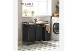 Vasagle BLH301B01 Laundry Basket with 3 Compartments Vasagle BLH301B01 Laundry Basket with 3 Compartments