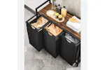 Vasagle BLH301B01 Laundry Basket with 3 Compartments Vasagle BLH301B01 Laundry Basket with 3 Compartments