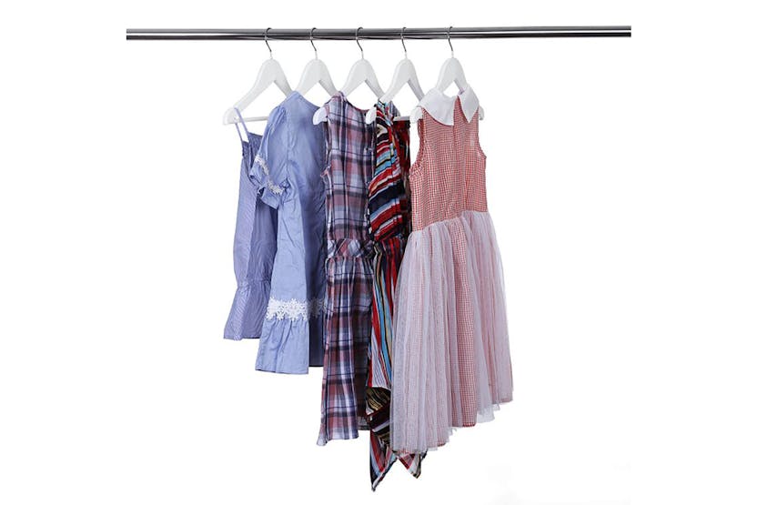 Songmics CRW06W-20 Maple Wood Children's Hanger | White | 20 Pieces Songmics CRW06W-20 Maple Wood Children's Hanger | White | 20 Pieces