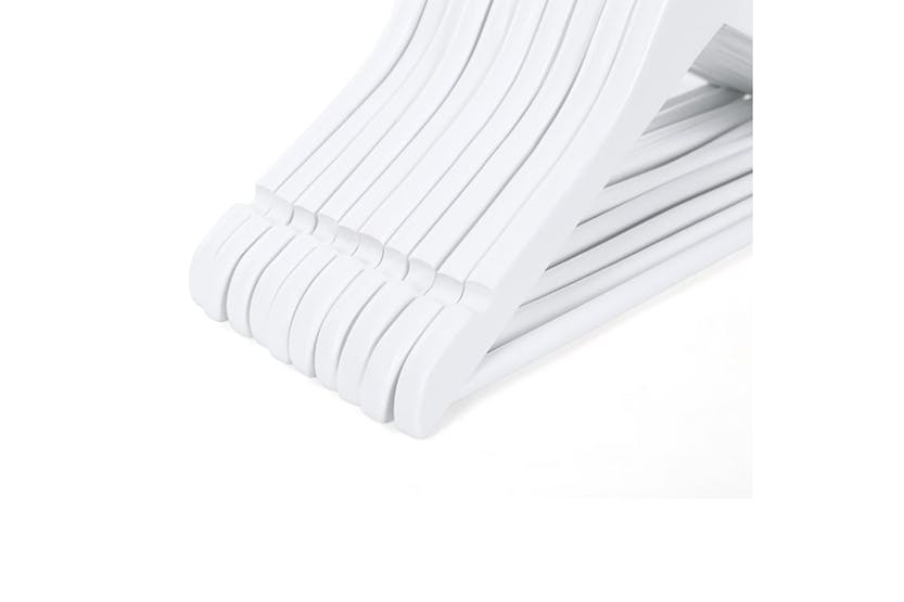 Songmics CRW06W-20 Maple Wood Children's Hanger | White | 20 Pieces Songmics CRW06W-20 Maple Wood Children's Hanger | White | 20 Pieces