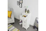Vasagle LHC40W Country Style Side Cabinet Vasagle LHC40W Country Style Side Cabinet