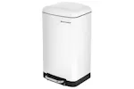 Songmics LTB01W Rubbish Bin 30 L | White Songmics LTB01W Rubbish Bin 30 L | White