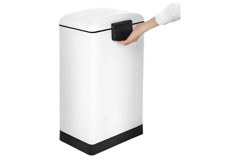 Songmics LTB01W Rubbish Bin 30 L | White Songmics LTB01W Rubbish Bin 30 L | White