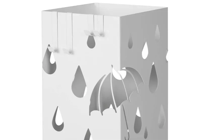 Songmics LUC49W Lovely Umbrella Stand | White Songmics LUC49W Lovely Umbrella Stand | White