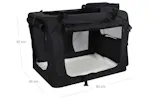 Feandrea PDC60H M Pet Carrier | Black Feandrea PDC60H M Pet Carrier | Black