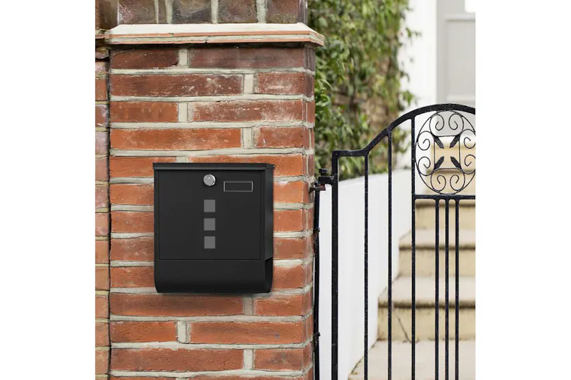 Songmics GMB020B02 Mail Box | Black Songmics GMB020B02 Mail Box | Black
