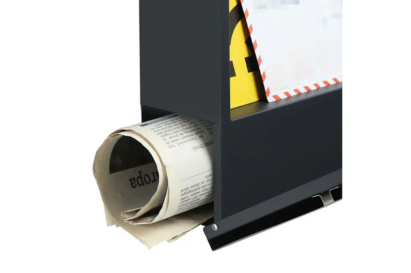 Songmics GMB51AS Mail Box with Newspaper Compartment Songmics GMB51AS Mail Box with Newspaper Compartment