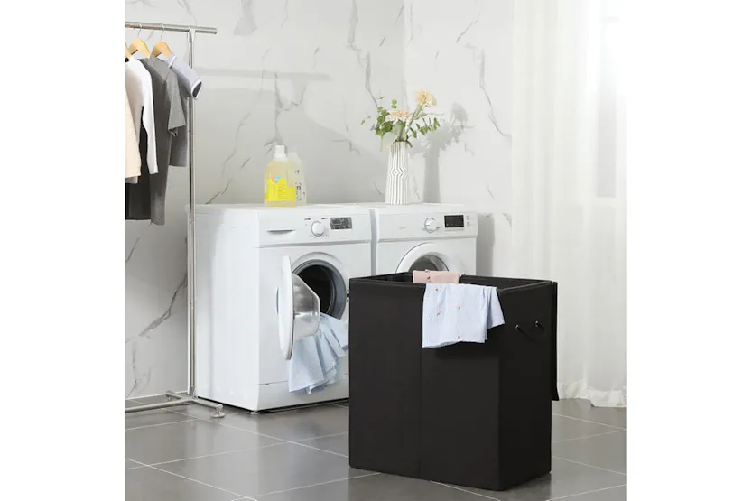 Songmics LCB02BK 142L Laundry Basket | Black Songmics LCB02BK 142L Laundry Basket | Black