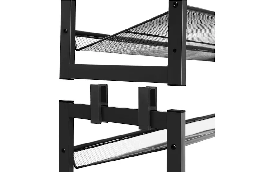 Songmics LMR08B 8 Tier Shoe Rack | Black Songmics LMR08B 8 Tier Shoe Rack | Black