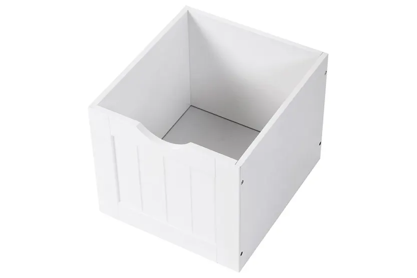 Vasagle BBC42WT Bathroom Shelf with 2 Drawers Vasagle BBC42WT Bathroom Shelf with 2 Drawers
