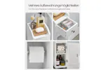 Vasagle BBC846P31 Closet with Toilet Paper Holder Vasagle BBC846P31 Closet with Toilet Paper Holder