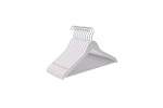 Songmics CRW03W10 Hanger with Trouser Bar | 10 Pieces | White Songmics CRW03W10 Hanger with Trouser Bar | 10 Pieces | White
