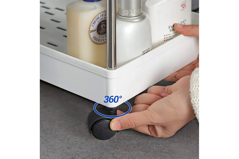 Songmics KSC10WT Space-Saving Kitchen Shelf Songmics KSC10WT Space-Saving Kitchen Shelf
