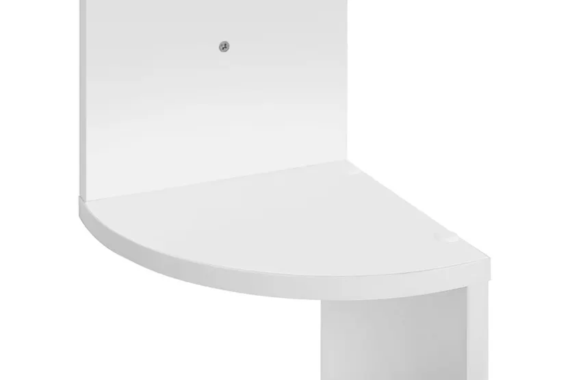 Vasagle LBC20WT Floating Corner Shelf | White Vasagle LBC20WT Floating Corner Shelf | White