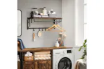 Vasagle LCR102B01 Wall Coat Rack with 5 Removable Hooks Vasagle LCR102B01 Wall Coat Rack with 5 Removable Hooks