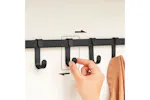 Vasagle LCR102B01 Wall Coat Rack with 5 Removable Hooks Vasagle LCR102B01 Wall Coat Rack with 5 Removable Hooks