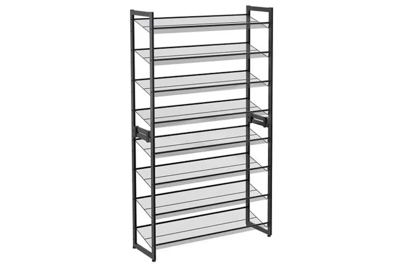 Songmics LMR08B 8 Tier Shoe Rack | Black Songmics LMR08B 8 Tier Shoe Rack | Black