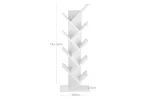 Vasagle LBC11WTV1 Tree Shaped Bookshelf 8 Levels Vasagle LBC11WTV1 Tree Shaped Bookshelf 8 Levels