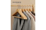 Songmics CRW001-10 Maple Wood Coat Hanger | 10 Pieces Songmics CRW001-10 Maple Wood Coat Hanger | 10 Pieces
