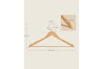 Songmics CRW001-10 Maple Wood Coat Hanger | 10 Pieces Songmics CRW001-10 Maple Wood Coat Hanger | 10 Pieces