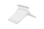 Songmics CRW003WT20 Plain Brackets Coat Hangers | 20 Pieces | White Songmics CRW003WT20 Plain Brackets Coat Hangers | 20 Pieces | White