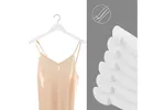 Songmics CRW003WT20 Plain Brackets Coat Hangers | 20 Pieces | White Songmics CRW003WT20 Plain Brackets Coat Hangers | 20 Pieces | White