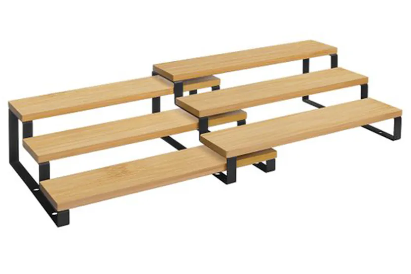 Songmics KCS016N01 Spice Rack | Set of 2 | Natural Black Songmics KCS016N01 Spice Rack | Set of 2 | Natural Black