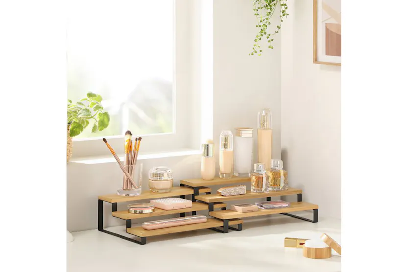 Songmics KCS016N01 Spice Rack | Set of 2 | Natural Black Songmics KCS016N01 Spice Rack | Set of 2 | Natural Black