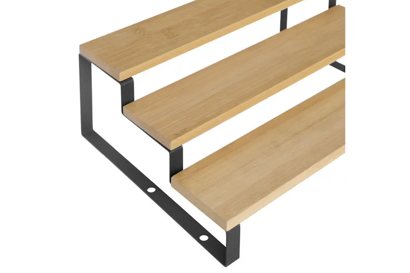 Songmics KCS016N01 Spice Rack | Set of 2 | Natural Black Songmics KCS016N01 Spice Rack | Set of 2 | Natural Black