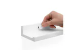 Songmics LWS080W01 Wall shelves | Set of 2 | White Songmics LWS080W01 Wall shelves | Set of 2 | White