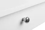 Songmics LWS65WT Wall Shelf 2 Drawers | White Songmics LWS65WT Wall Shelf 2 Drawers | White