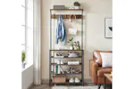 Vasagle HSR408B01 Coat Stand with Shoe Rack Vasagle HSR408B01 Coat Stand with Shoe Rack
