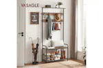 Vasagle HSR409B01 Coat Stand with Bench Vasagle HSR409B01 Coat Stand with Bench