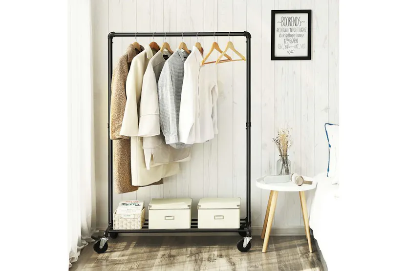 Songmics HSR61BK Heavy Duty Industrial Style Clothes Rack Songmics HSR61BK Heavy Duty Industrial Style Clothes Rack