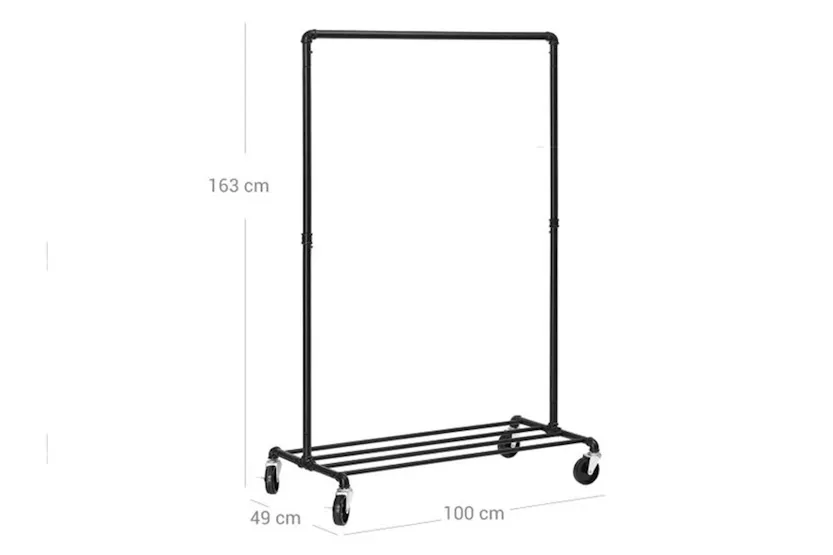 Songmics HSR61BK Heavy Duty Industrial Style Clothes Rack Songmics HSR61BK Heavy Duty Industrial Style Clothes Rack