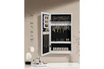 Songmics JBC51W Stylish Hanging Jewelry Cabinet Songmics JBC51W Stylish Hanging Jewelry Cabinet
