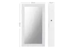 Songmics JBC51W Stylish Hanging Jewelry Cabinet Songmics JBC51W Stylish Hanging Jewelry Cabinet