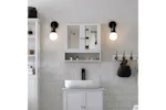 Vasagle LHC002 Mirror Cabinet with Double Door Vasagle LHC002 Mirror Cabinet with Double Door