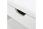 Vasagle LHS30W Padded Shoe Bench 3 Compartments | White Vasagle LHS30W Padded Shoe Bench 3 Compartments | White