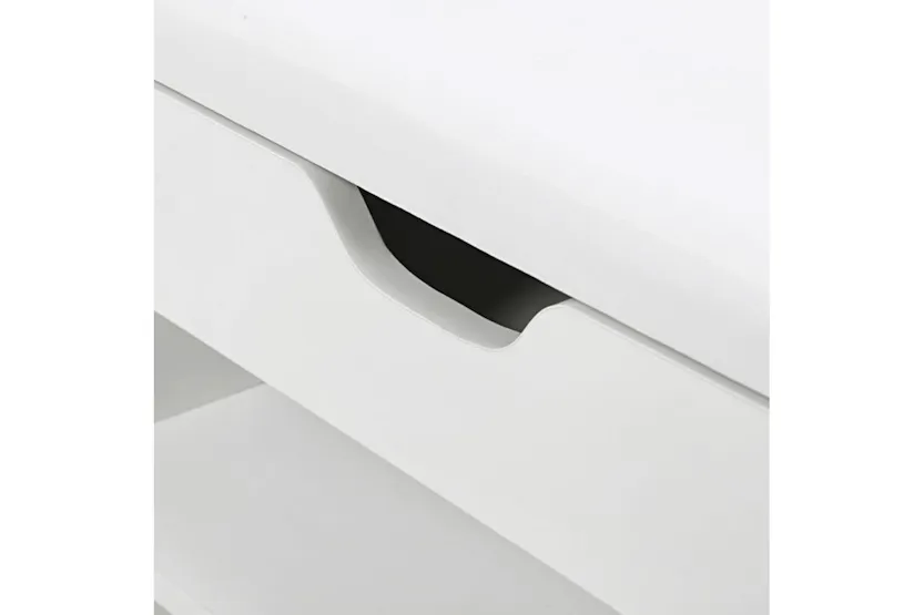 Vasagle LHS30W Padded Shoe Bench 3 Compartments | White Vasagle LHS30W Padded Shoe Bench 3 Compartments | White