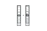 Songmics LMR08GB Shoe Rack | Set of 2 | Grey Songmics LMR08GB Shoe Rack | Set of 2 | Grey