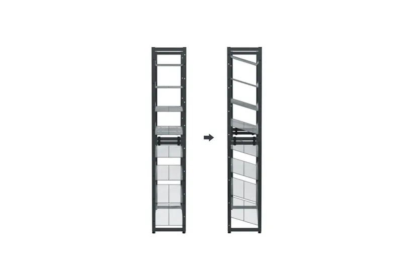 Songmics LMR08GB Shoe Rack | Set of 2 | Grey Songmics LMR08GB Shoe Rack | Set of 2 | Grey