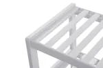 Songmics LBS13W Bamboo Shoe Rack | White Songmics LBS13W Bamboo Shoe Rack | White