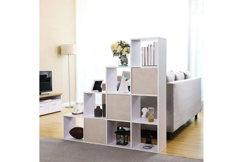 Vasagle LBC10WTV1 Bookshelf | White Vasagle LBC10WTV1 Bookshelf | White